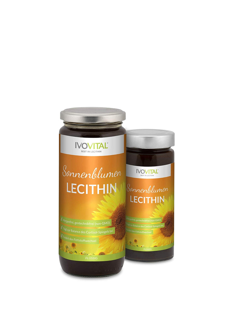Sunflower lecithin liquid (allergen-free), IVOVITAL® (550 ml) 550 ml (pack of 1) - NewNest Australia