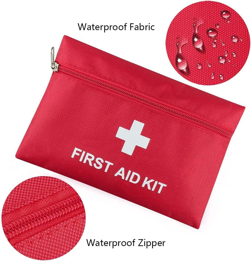 12 Pack Mini First Aid Kit Empty Bag, Travel Empty First Aid Kit Pouch Bag for Emergency at Home, Office, Car, Outdoors, Boat, Camping, Hiking(Bag Only) 12 Pack 7.9"x5.5" - NewNest Australia