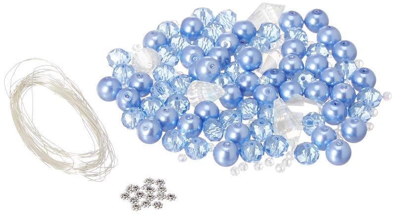 NewNest Australia - Solid Oak NC022 Kit Bead Orn Blue Ice Drops 