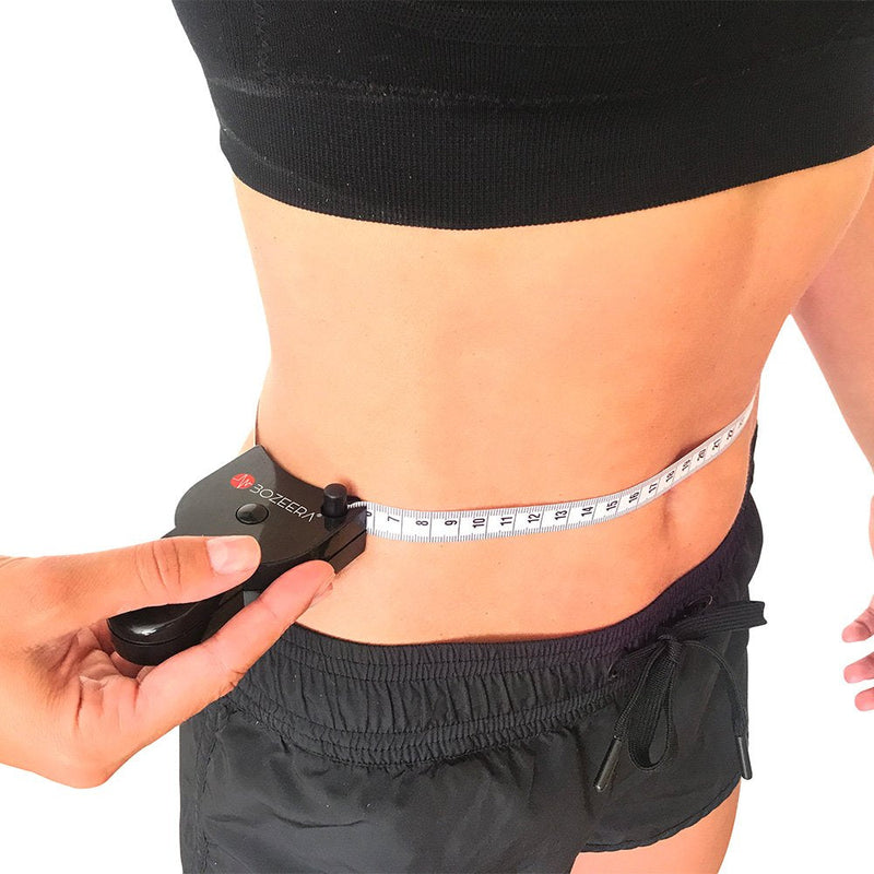 [Body Fat Caliper and Body Measuring Tape] / Skinfold Caliper and Body Tape Measure - Includes Free Software, Video Interpretation, and English Manual - BOZEERA© - The Complete Set. - NewNest Australia