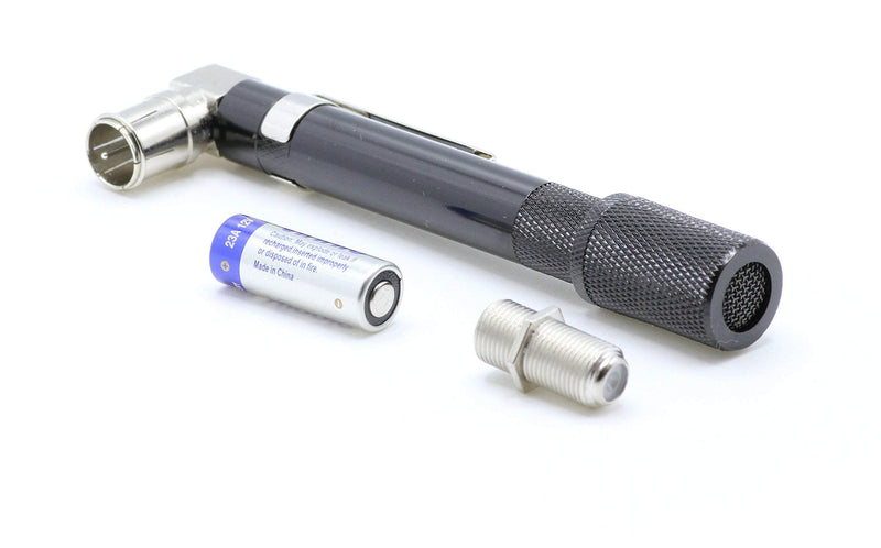 Coaxial (Coax) Pocket Continuity Tester (Tracer) with Voltage Toner (Sound) and Barrel Connector Bundle, For testing, labeling, and identifying coaxial lines - POCKET TONER - NewNest Australia