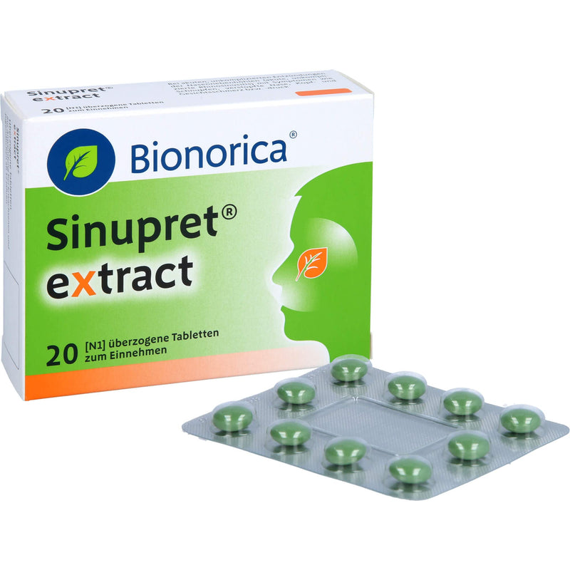 Sinupret Extract coated tablets, 20 pcs - NewNest Australia