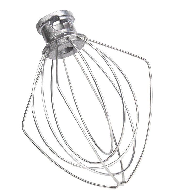 6-Wire Whip Attachment Fits KitchenAid Tilt-Head Stand Mixer Replace K45WW, Stainless Steel, Egg Heavy Cream Beater, Cakes Mayonnaise Whisk - NewNest Australia