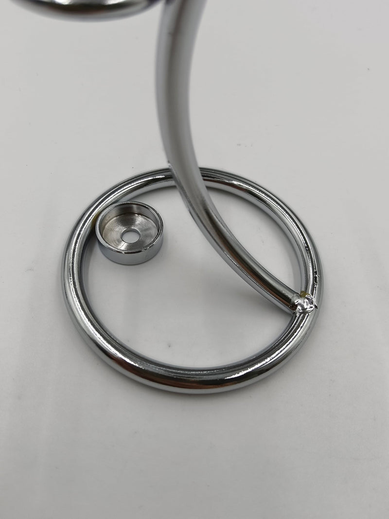 Shaving Brush Stand Holder, Silver Razor and Brush Stand, Shaving Brush Stand, Portable Razor and Brush Stand, Stainless Steel Shaving Stand for Men - NewNest Australia