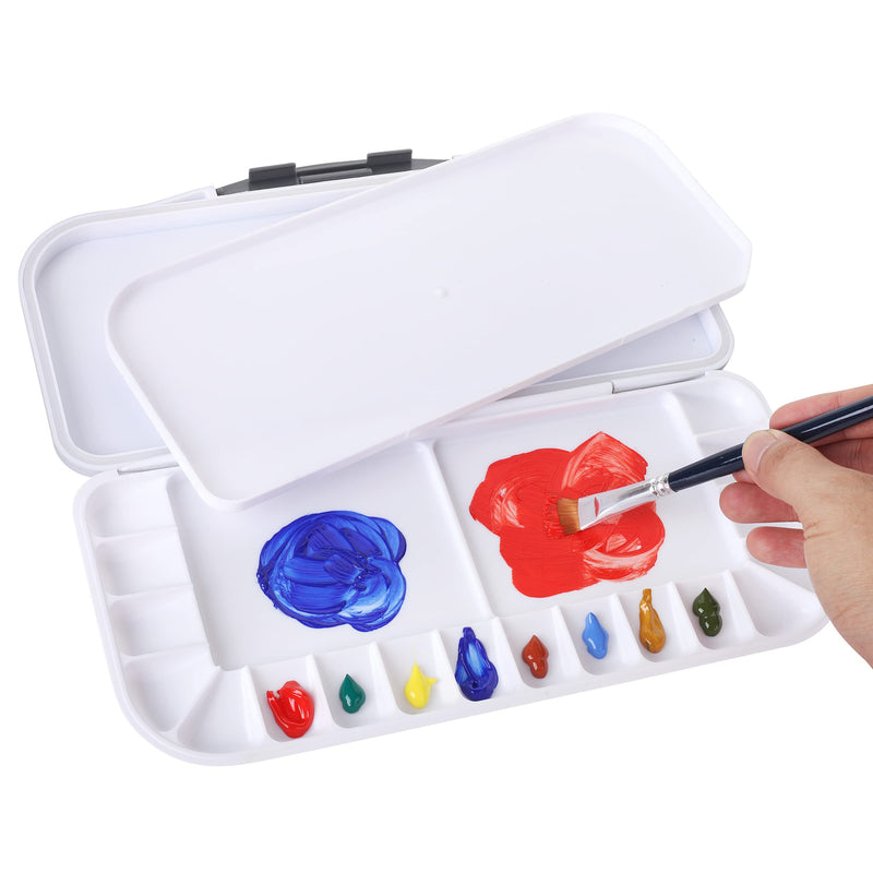 Mr. Pen- Airtight Watercolor Palette, 18 Wells and 2 Mixing Areas, Watercolor Palette with Lid, Watercolor Palette, Paint Pallet with Lid, Empty Watercolor Palette, Paint Palette, Folding Paint Tray. - NewNest Australia