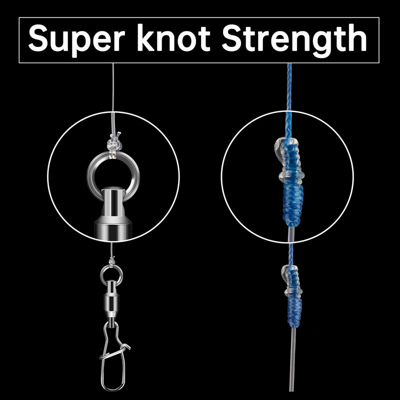 Rikimaru FC 100% Fluorocarbon Pure Shock Resistant, Sinks Faster Than Mono, Leader Material, 2LB-150LB Clear 50Yards-12LB - NewNest Australia