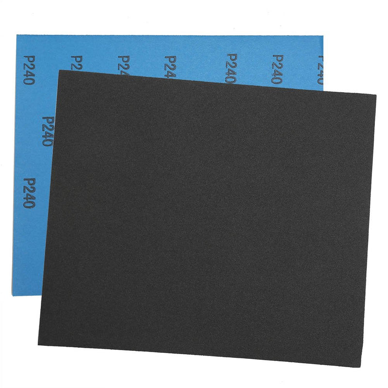 240 Grit Dry Wet Sandpaper Sheets by LotFancy - 9 x 11" Silicon Carbide Sandpaper for Metal Sanding, Automotive Polishing, Wood Furniture Finishing, Wood Turing Finishing, Pack of 30 240 Grit - NewNest Australia