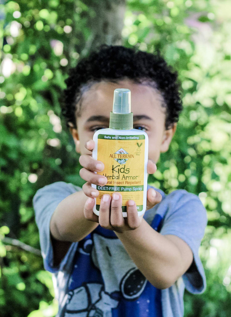 All Terrain Kids Herbal Armor Natural, DEET-FREE Insect Repellent, Pump Spray, 4 Ounce - NewNest Australia