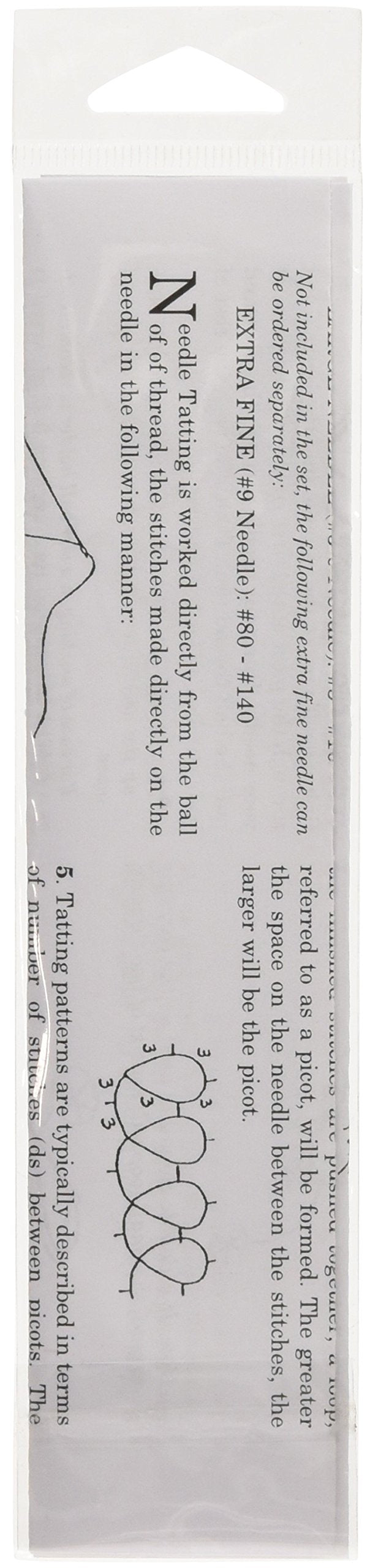 Lacis LB68 Tatting Needle Set, 3-Pack - NewNest Australia