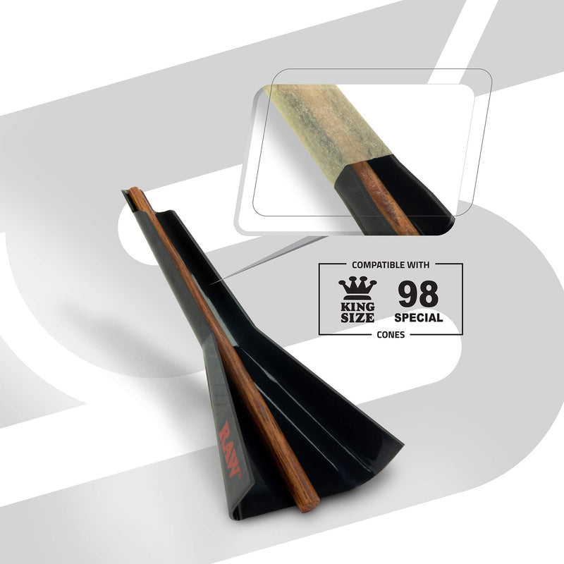 RAW Cone Loader Compatible with King Size and 98 Special Pre Rolls | Simple Time Efficient Cone Loading Accessory to Pack Perfect Prerolls - NewNest Australia