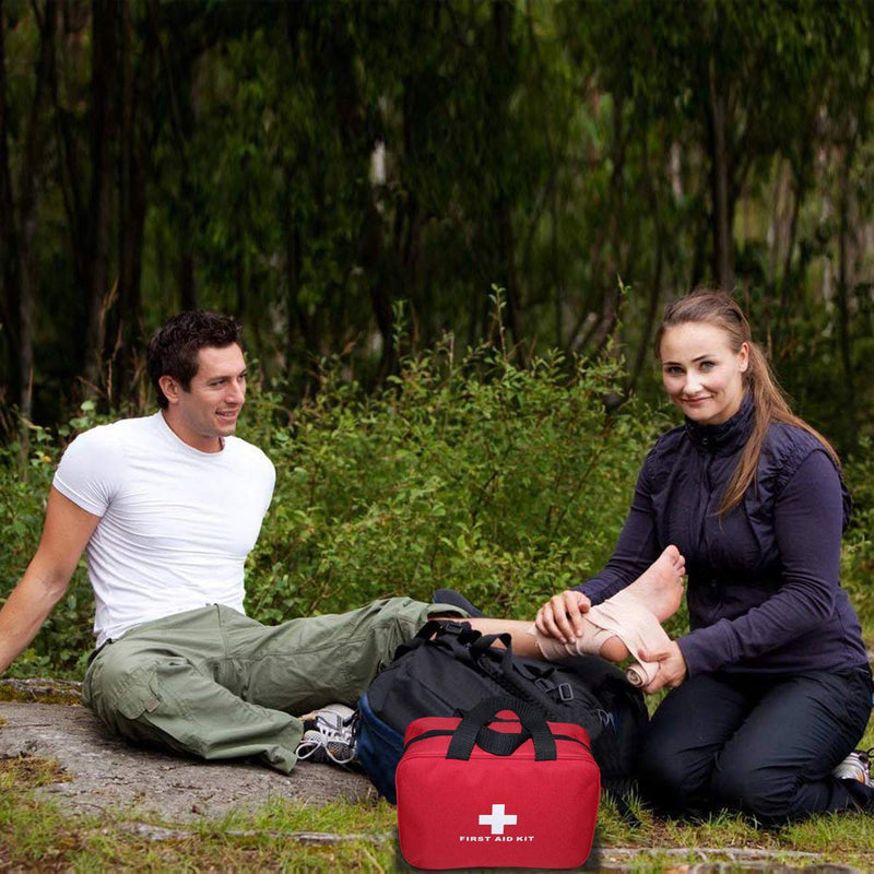 Aoutacc Nylon First Aid Empty Kit,Compact and Lightweight First Aid Bag for Emergency at Home, Office, Car, Outdoors, Boat, Camping, Hiking(Bag Only) 1 - NewNest Australia