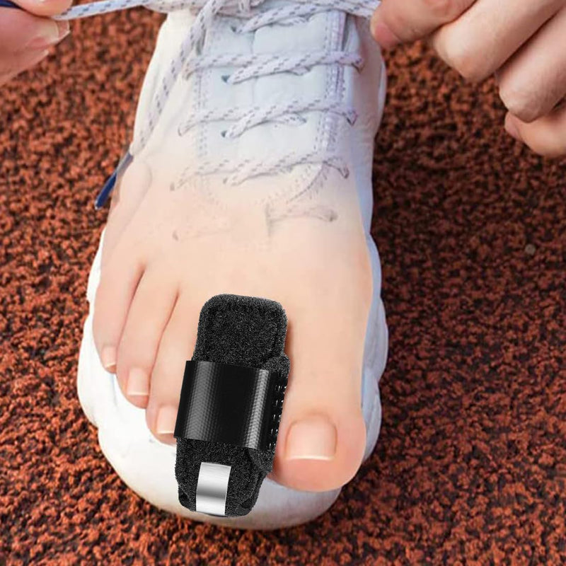 Toe Splint of Broken Toe Toe Straightener Toe Straightener for Aligning and Supporting Toes for Hammer Toes Bent Toes 2Pcs - NewNest Australia
