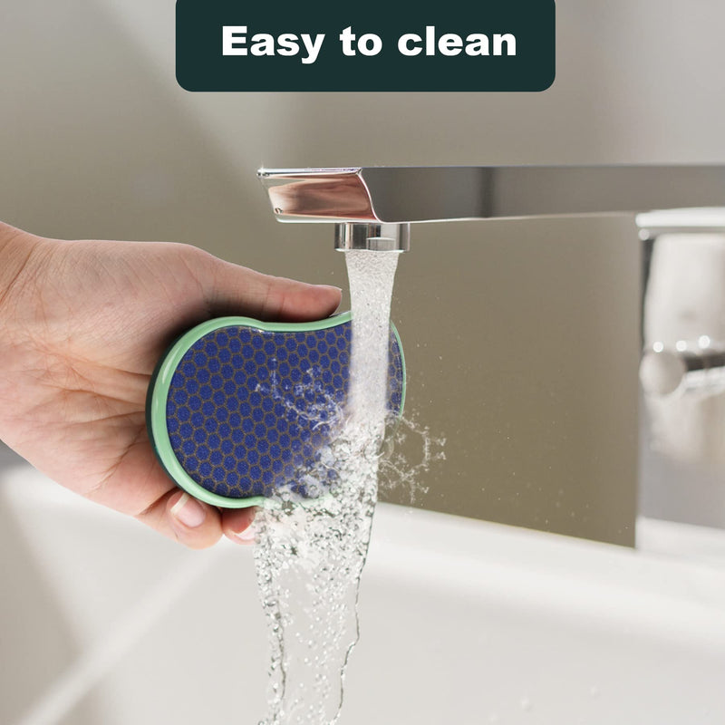 SIRALMNO Upgrade 2-in-1 Nano Glass Callus Remover,Foot scraper which used wet and Dry Callus Removal,Foot Rasp for Hard&dead Skin foot care,Safe & Portable foot file - NewNest Australia