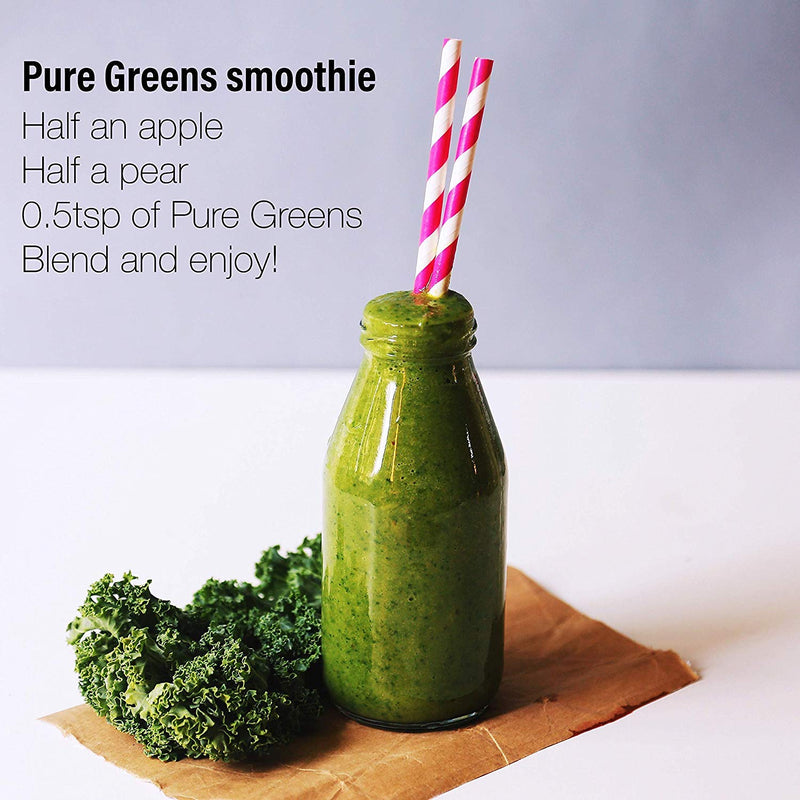 Vita Nutrients | Pure Greens | Premium Organic Superfood Powder Blend 150g | Vegan & Gluten Free | 6 Plant Based Supergreens, Rich in Vitamins, Minerals and Fibre | Made in The UK - NewNest Australia
