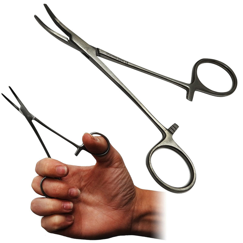 Hemostatic Forceps 5.5" Curved, Mosquito Hemostat Locking Forcep - NewNest Australia