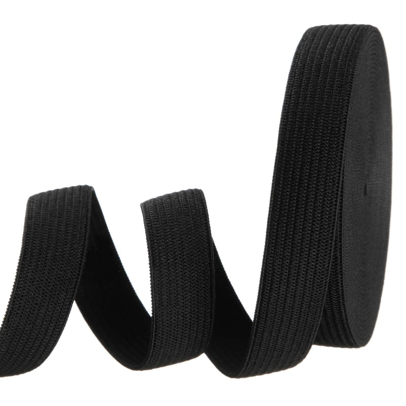Elastic Spool (0.6 Inch x 5 Yard, Black) 0.6 Inch x 5 Yard - NewNest Australia