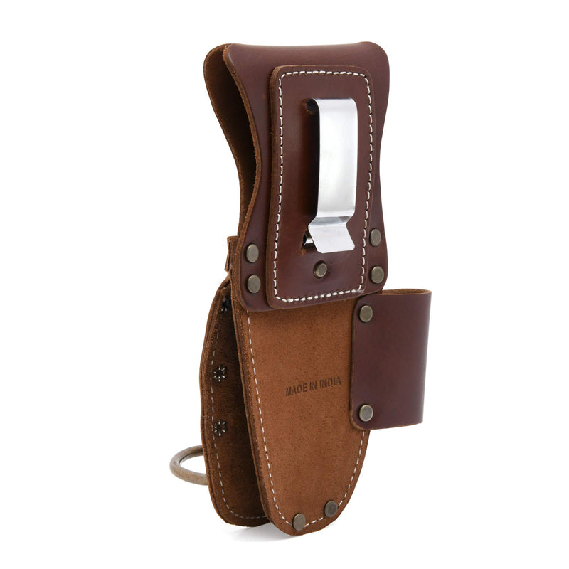 Style N Craft 98016 5 Pocket Pliers & Hammer Holder in Dark Tan Top Grain Leather - NewNest Australia