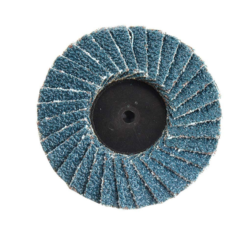 9Pcs 2inch Flap Discs,High Density Zirconia Alumina Flat Rollock Disc with Roloc Disc Pad Holder,Quick Change Sanding Discs for Rotary Tools Grinder,T27 40Grit 40 Grit - NewNest Australia