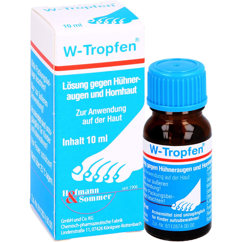 W-DROP solution against corns and calluses 10 ml - NewNest Australia