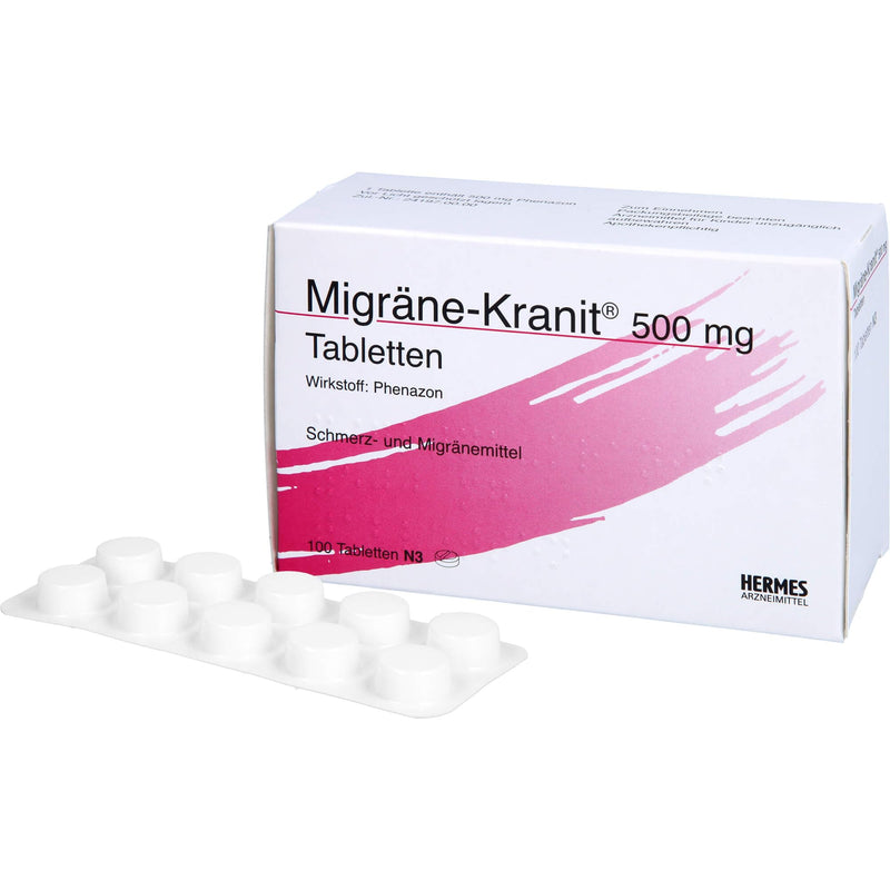 MIGRAINE KRANIT 500 mg tablets 100 pcs - NewNest Australia
