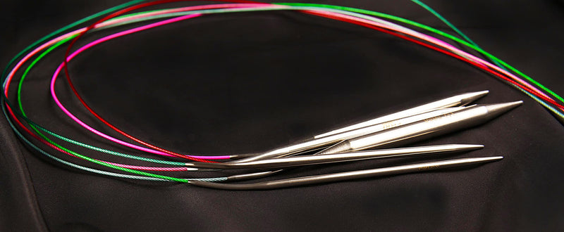 Circular Knitting Needles Set Round Metal Circle Blankets 36 Inch Size 15 13 11 10 9 8 7 6 4 2.5 1.5 0 6pcs-36 inch US 1.5-4-7-9-11-15 - NewNest Australia