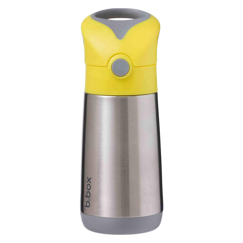 NewNest Australia - b.box Insulated Drink Bottle | 12oz | Insulating Double Wall Stainless Steel | Keeps Coldup to 8 Hours, Keep Warm 6 Hours | Color: Lemon Sherbet, Yellow 