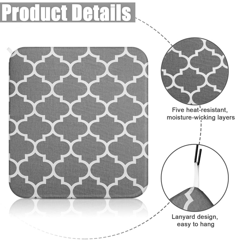 3 Pieces Heat Press Mat Compatible with Easypress / Easypress 2 Protective Resistant Mat Double Sides Applicable Ironing Insulation Mat for Heat Press Machines HTV Iron On Projects (Lantern Pattern) Lantern Pattern - NewNest Australia