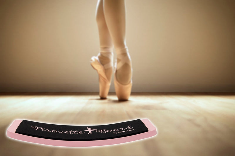 Zenmarkt Ballet Turning Board for Dancers - Figure Skating Ballet Dance Turning Pirouette Board Training Equipment for Dancers, Ice Skaters, Gymnasts and Cheerleaders Pink with Carry Bag - NewNest Australia