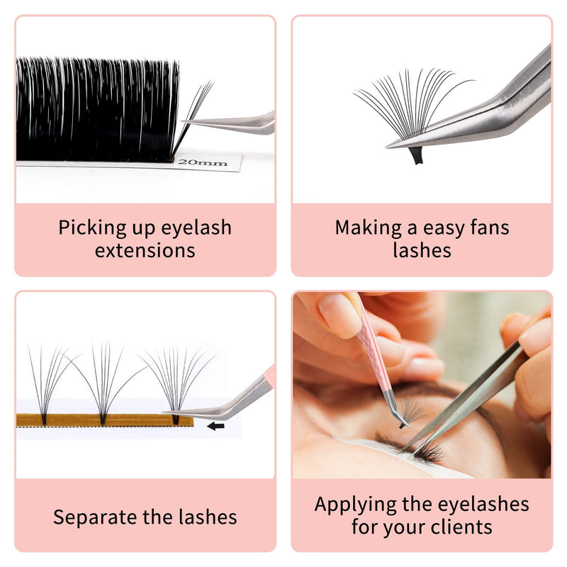 Wendy Lashes Tweezers For Artificial Eyelashes, Eyelash Tweezers, Tweezers For Eyelashes, Cluster Eyelash Extensions, Tweezers, Eyelash Tweezers, Tweezers For Eyelash Extension - NewNest Australia
