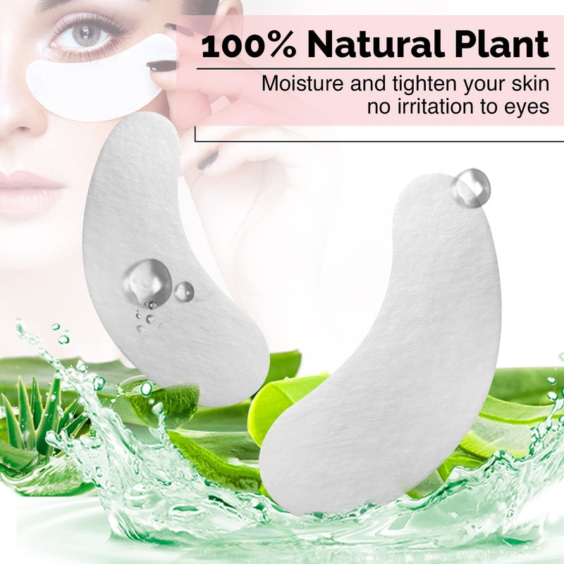 50 Pairs GreenLife 100% Naturel Eyelash Extension Under Eye Gel Pads patches kit Collagen (50 150 300 Pairs) with Aloe Vera Hydrogel Eye Patches set for Eyelash Extension Supplies Tools 50 Pair (Pack of 1) - NewNest Australia
