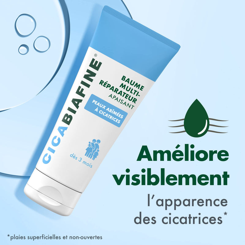 Cicabiafine Multi-Repairing Balm Soothing for Damaged Skin with Scars, Tube of 50ml - NewNest Australia
