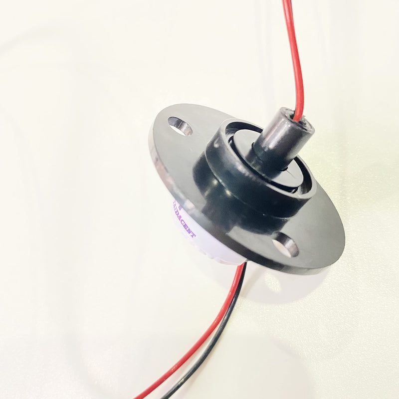Taidacent 2 Wires 5A 15A 20A 30A 40A 60A Slip Ring Collector Ring Rotary Electrical Contact (5A) - NewNest Australia