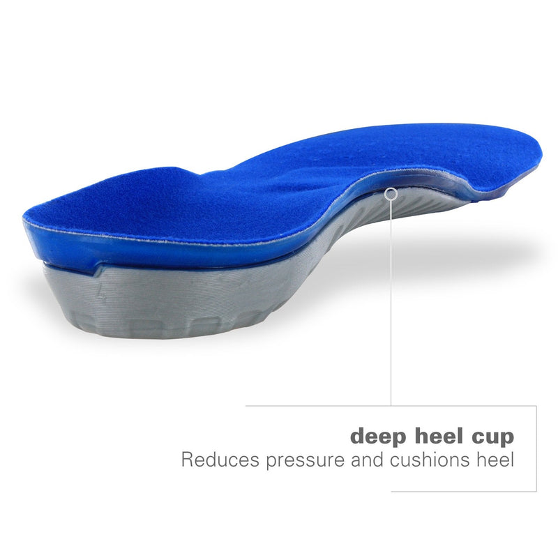 Spenco Total Support Orthopedic Comfort Gel Shoe Insoles With Arched Foot Support, Spreader Foot Support, Gel Insoles, Washable For Men And Women, Size 42-44, Can Be Cut To Size, Unisex (40/42) - NewNest Australia