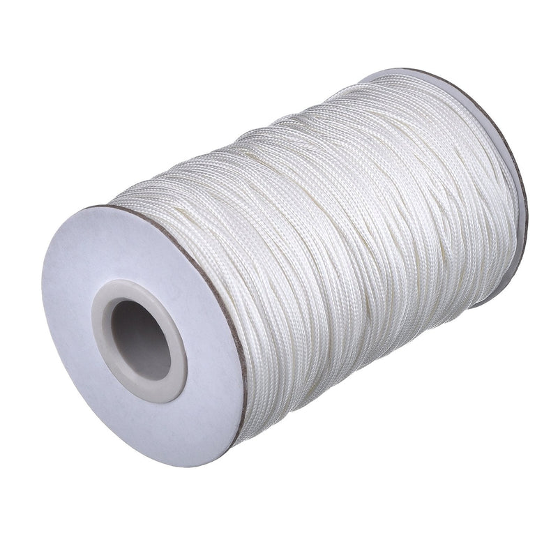 Outus 109 Yards/ Roll Blind Replacement String White Braided Lift Shade Cord for Aluminum Blind Shade, Gardening Plant and Crafts (1.4 mm) - NewNest Australia