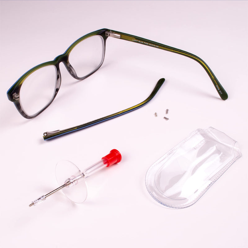 Apex Glasses Repair Kit - Eyeglass Repair Kit with Small Screwdriver ,Eyeglass Screws, Magnifying Glass, Screw Guide, & Storage Pouch - Universal Eyeglass Repair Kit for Reading Glasses, & Sunglasses - NewNest Australia
