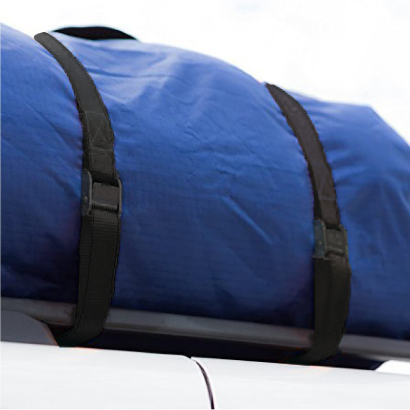 Azarxis Lashing Strap Adjustable Cam Buckle Tie Down Heavy Duty Secure Straps up to 441 lbs Capacity for Motorcycle Kayak Canoe Trailer Cargo Truck Bicycle Luggage (Blue - 4 PCS - 79" x 1") Blue - 4 PCS 79" Length x 1" Width - NewNest Australia