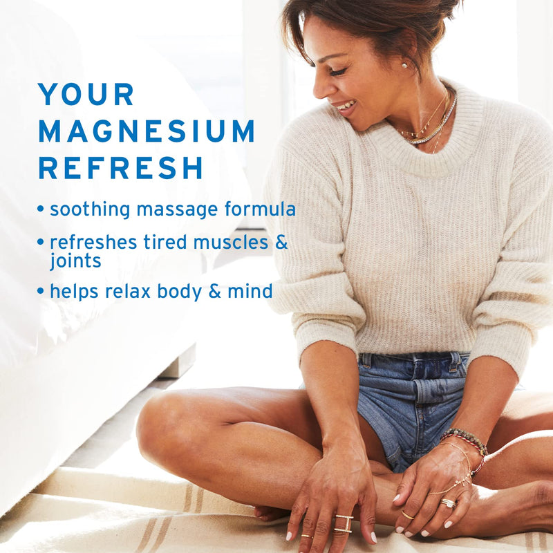 Life-flo Magnesium Lotion, Unscented Massage & Body Lotion, Relief & Relaxation for Overworked Muscles & Joints, With Magnesium Chloride from the Zechstein Seabed, Plus Shea Butter & Coconut Oil, 8oz Unflavored 8 Ounce - NewNest Australia