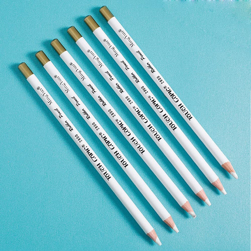 Eraser Pencils Set for Artists, Wooden Sketch Eraser Pen for Charcoal Drawings, Professional Highlight Painting Eraser for Sketching, Revise Erasing Details for Students Limner - NewNest Australia