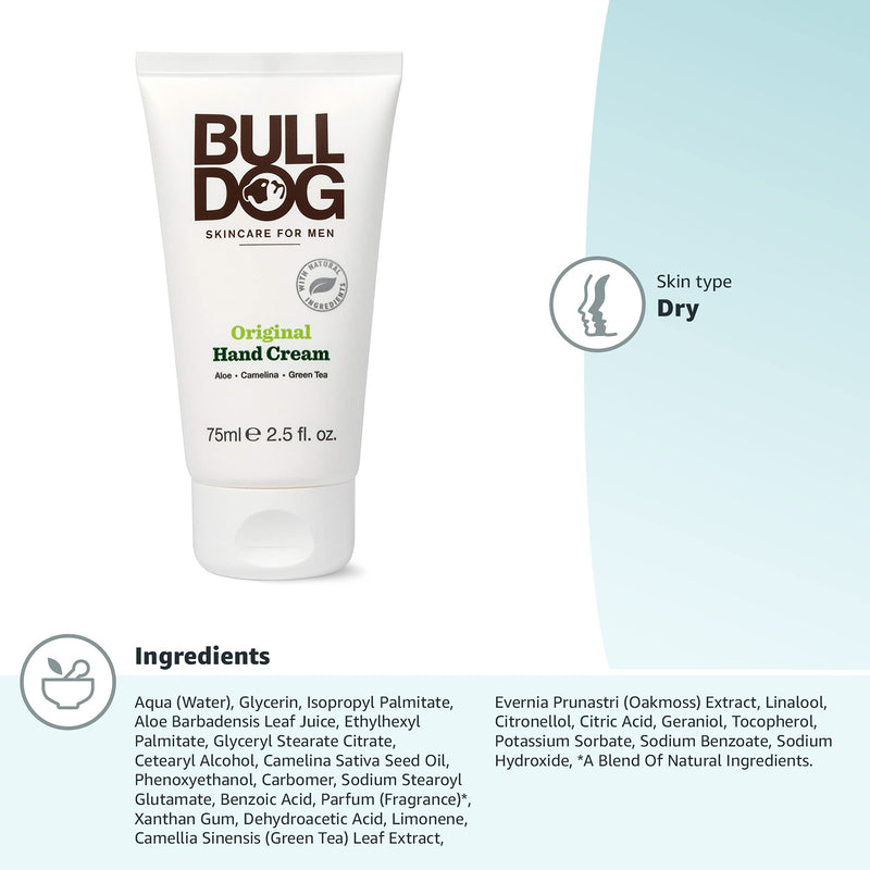 Bulldog Skincare Original Hand Cream, 75 ml - NewNest Australia