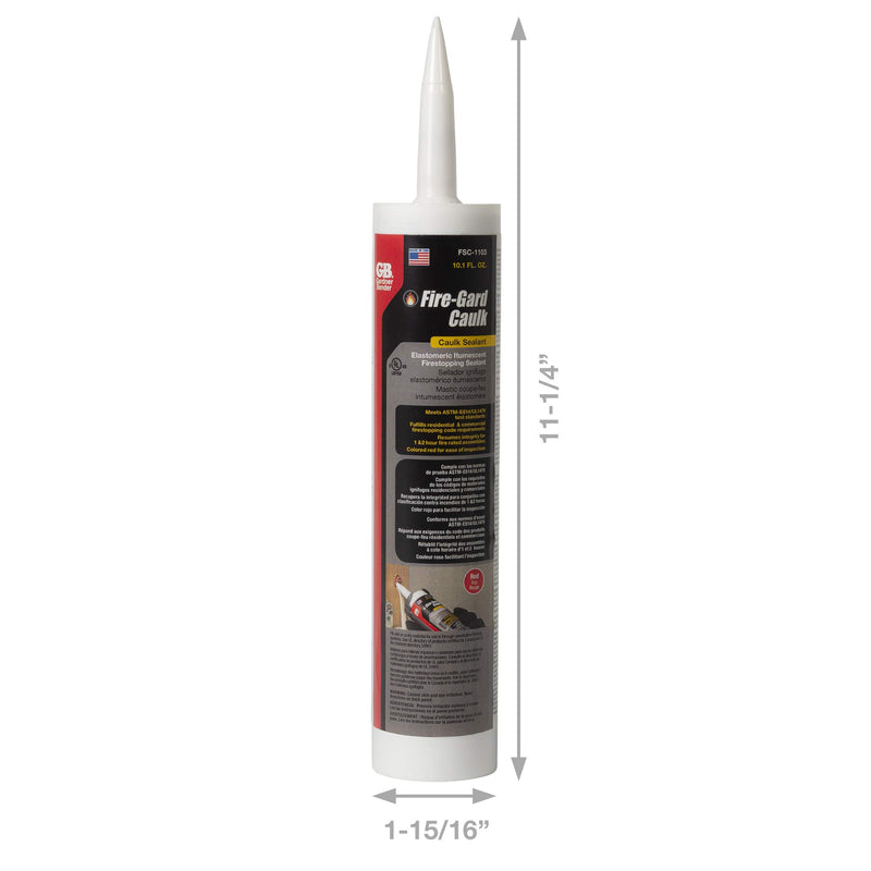 Gardner Bender FSC-1103 Fire-Gard Sealant Firestopping Caulk, Red - NewNest Australia
