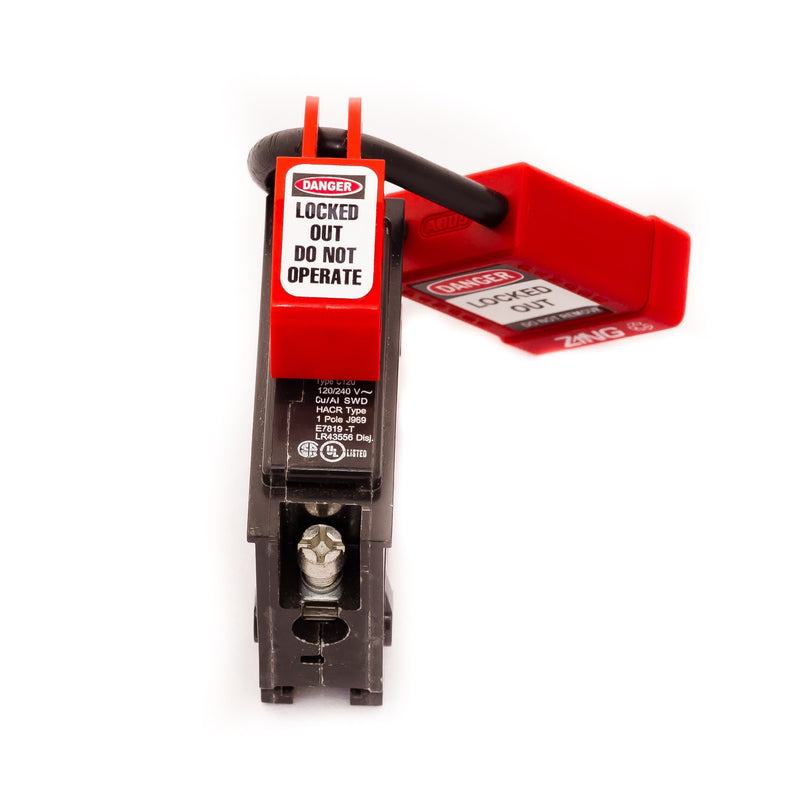 ZING 7110 Universal Circuit Breaker Lockout for Lockout Tagout, 3 Pack - NewNest Australia