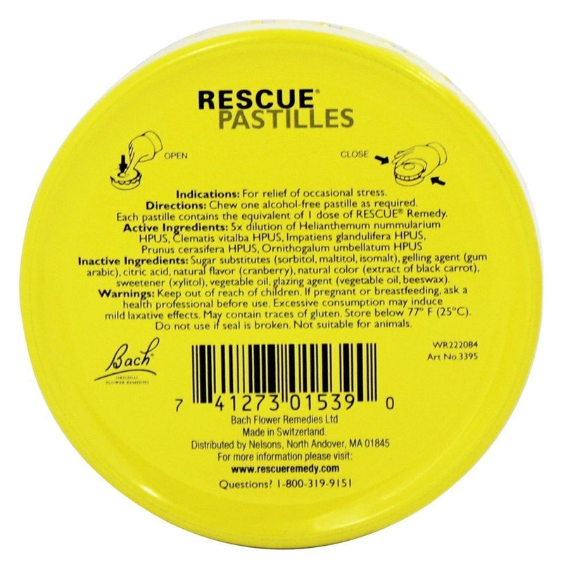 BACH Rescue Pastilles Cranberry, 1.7 OZ - NewNest Australia