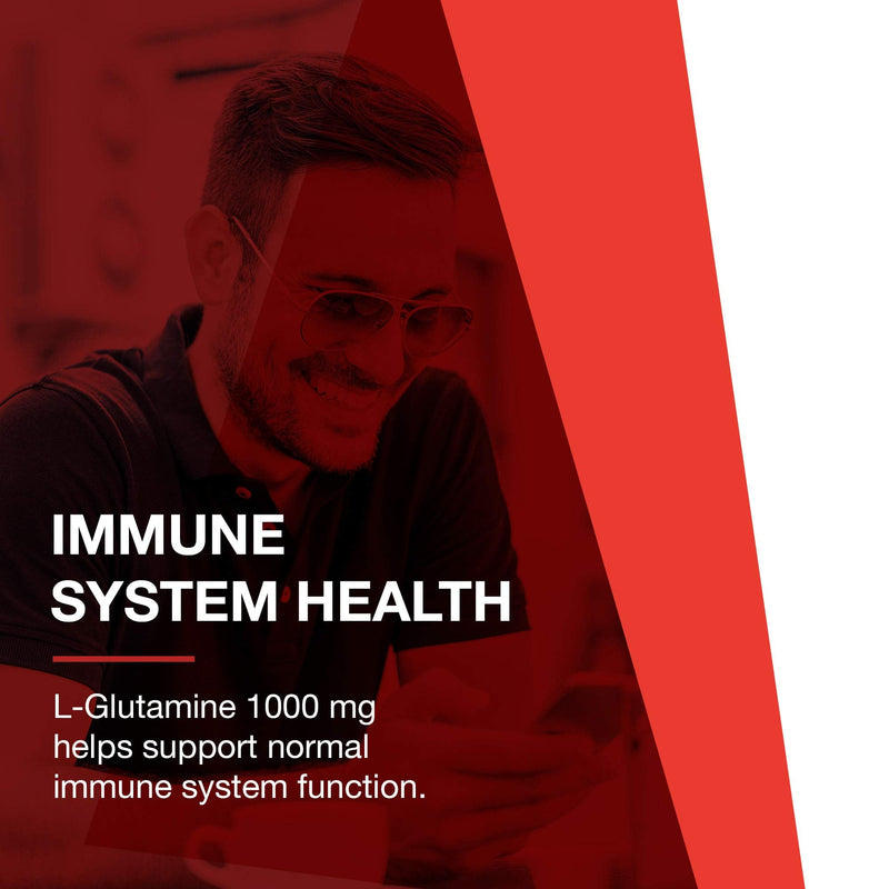 Protocol L-Glutamine 1000mg - Amino Acid - Muscle Tissue, Gut Health, Immune Health - 120 Veg Caps - NewNest Australia