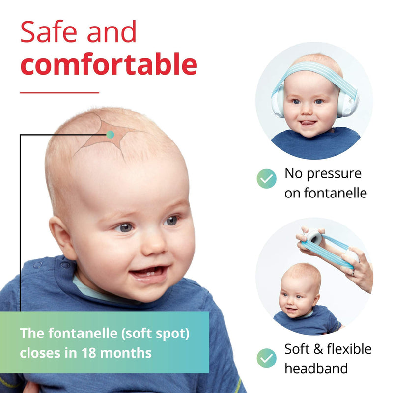 Alpine Muffy Baby Ear Protection for Newborn and Babies up to 36 Months – Noise Reduction Earmuffs for Toddlers & Children – Comfortable Infant Ear Muffs Prevent Hearing Damage & Improve Sleep, Black - NewNest Australia