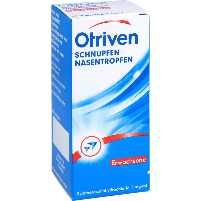 Otriven against colds 0.1% nose drops with xylometazoline, blue, 100 ml 100 ml (pack of 1) - NewNest Australia