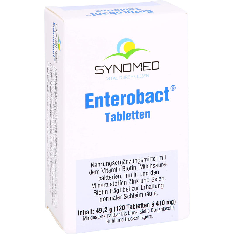 Enterobact tablets, 120 tablets (51.6 g) - NewNest Australia