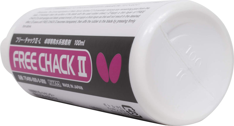 Butterfly Free Chack II Table Tennis Racket Glue - Designed Specifically for use with Spring Sponge Rubber like Tenergy and Dignics - Available in 20 ml, 100 ml, or 500 ml - NewNest Australia