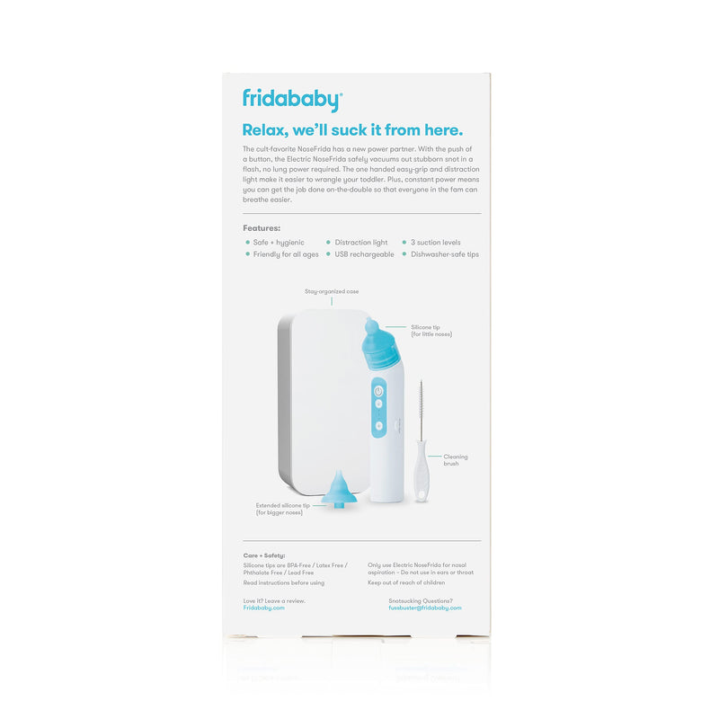 FridaBaby Electric NoseFrida | USB Rechargeable Nasal Aspirator with Different Levels of Suction by Frida Baby - NewNest Australia