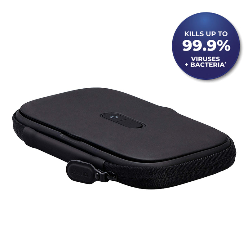 HoMedics UV-Clean Phone Sanitizer | Faster Than Any UV Sanitizer On The Market Our revolutionary UV CLEAN reduces bacteria and viruses.| l | Mercury and Chemical Free Black - NewNest Australia