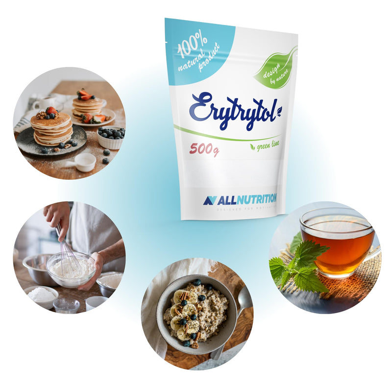 Allnutrition Erythritol Healthy Replacement For White Sugar 0 Kcal Per 200 G Of Product No Glycemic Index Suitable For Diabetics Does Not Cause Caries, 500 G Pack - NewNest Australia